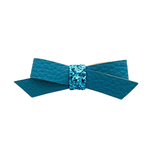 Classy Teal Blue Penelope Bow
