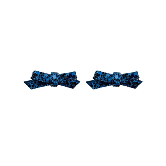 Navy Blue Glitzy Glitter Piggy Set