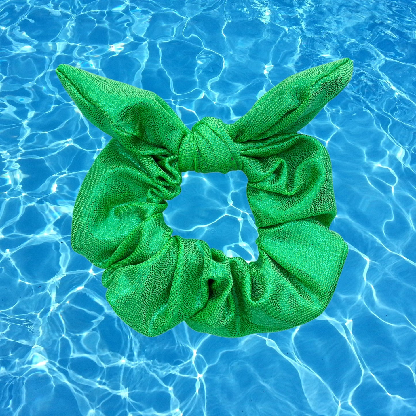 Green Holographic Scrunchie - PREORDER