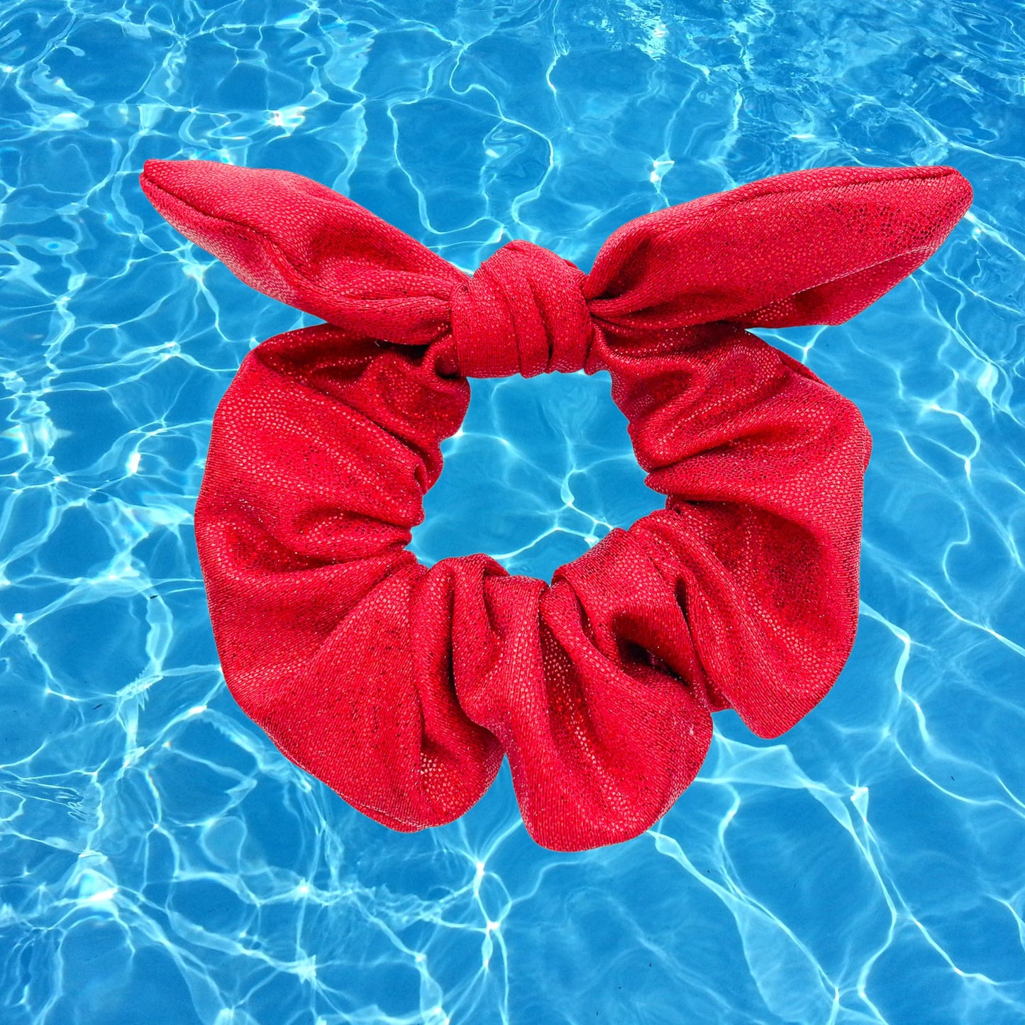 Red Holographic Scrunchie - PREORDER