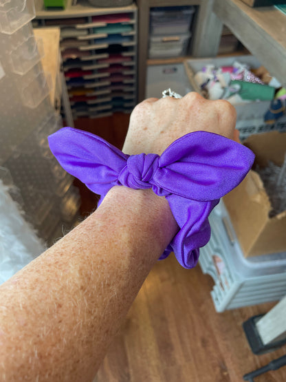 Purple Scrunchie