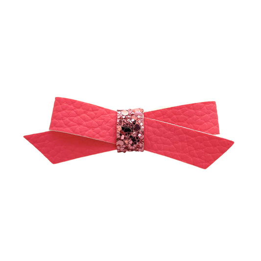 Classy Coral Penelope Bow
