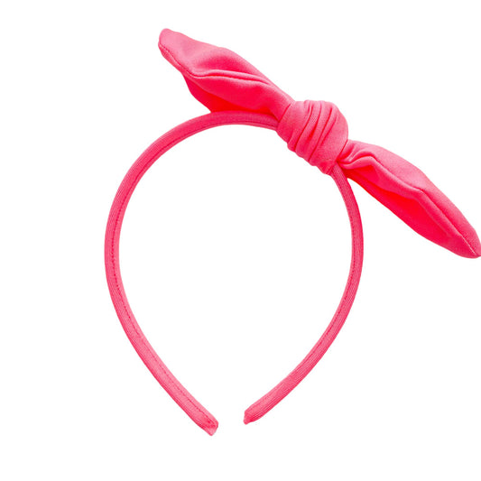 Neon Coral Headband - PREORDER