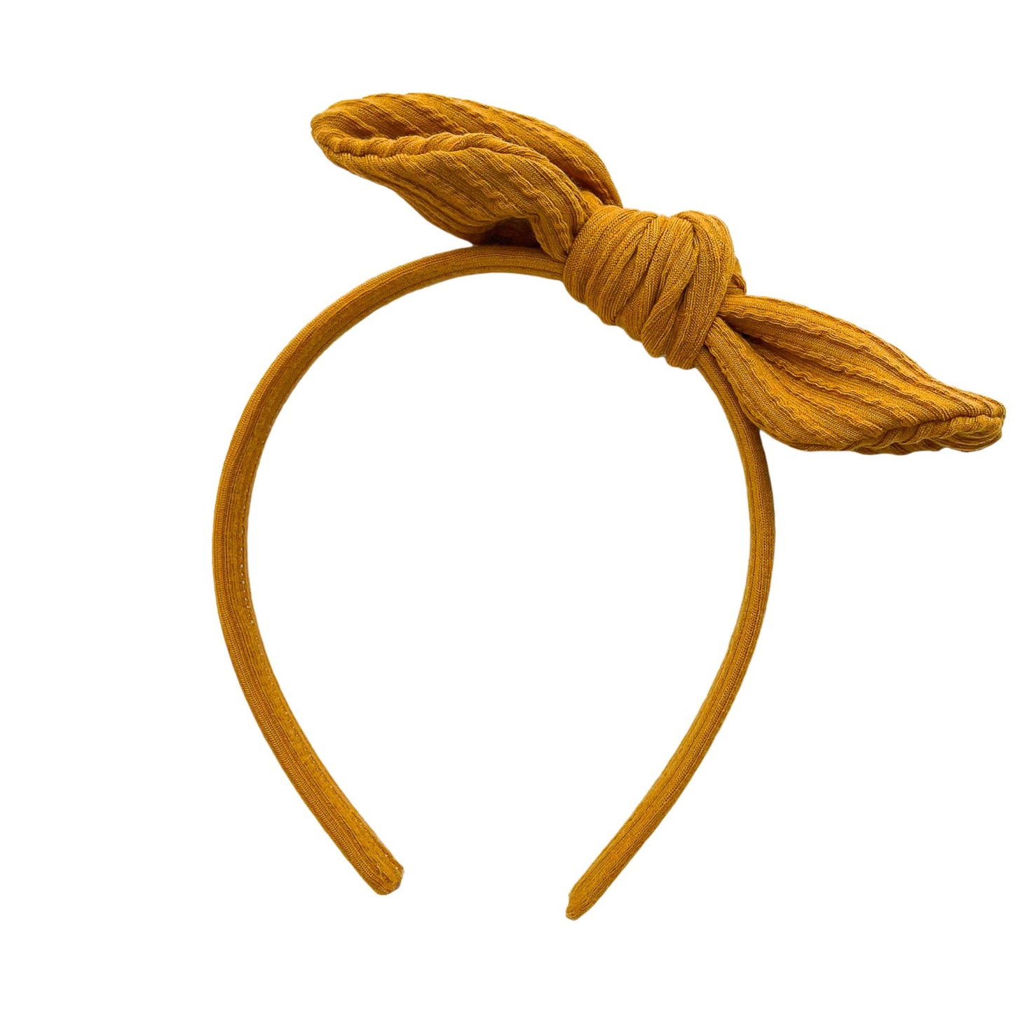 Waved Mustard Headband